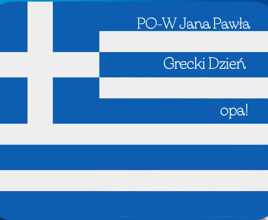 Blue White Greek Independence Day Opa Facebook Post